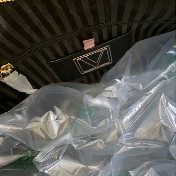 NWT Victoria's Secret Snakeskin Inspired Slouch Bag - Picture 4 of 7